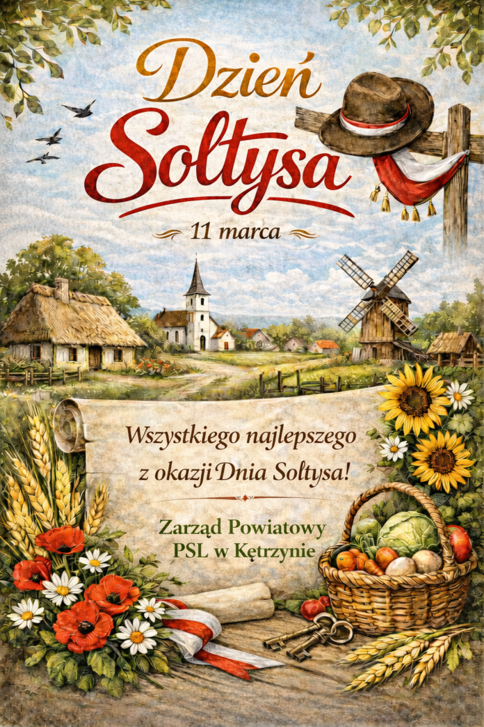 ŻYCZYMY SOŁTYSOM WSZYSTKIEGO NAJLEPSZEGO!