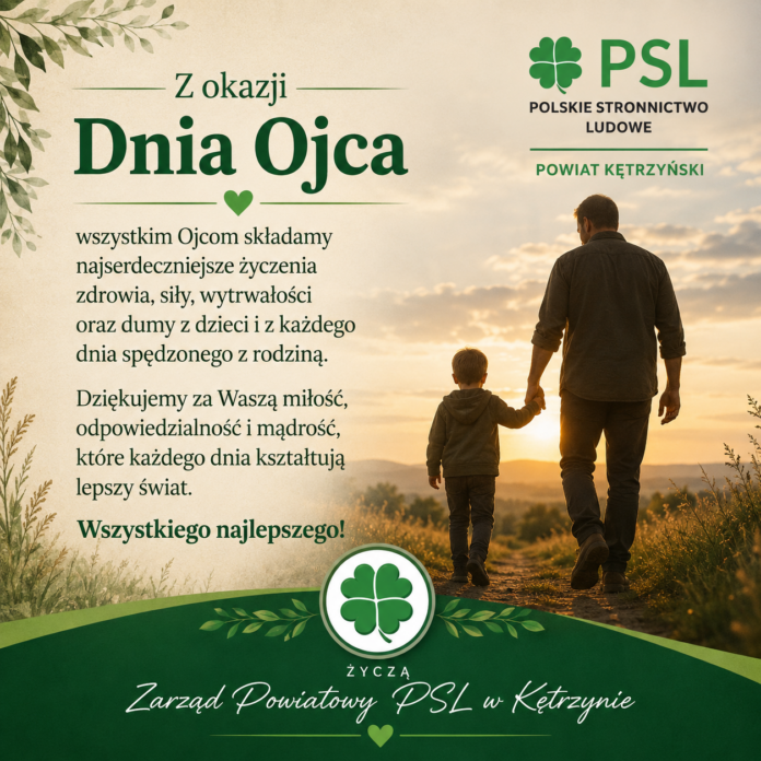WSZYSTKIM OJCOM SKŁADAMY NAJSERDECZNIEJSZE ŻYCZENIA